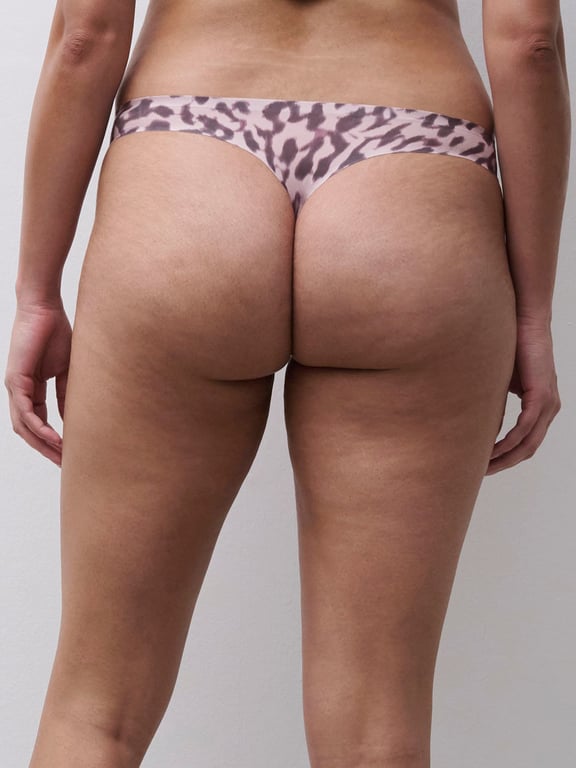 Chantelle | SoftStretch - Softstretch Thong Blurry Panther - 2