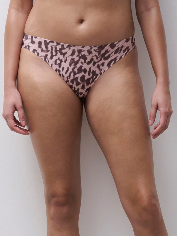 Chantelle | SoftStretch - Softstretch Thong Blurry Panther - 1