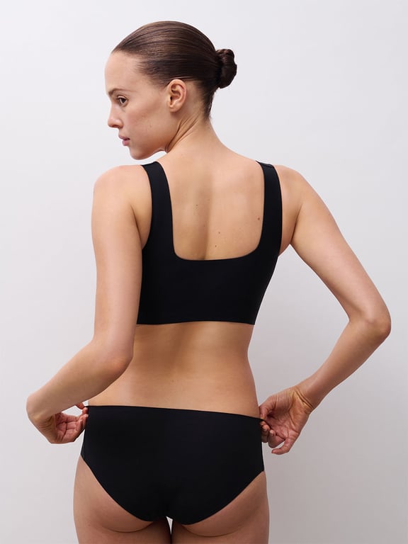 Softstretch Power Scoop Neck Bralette Black - 9