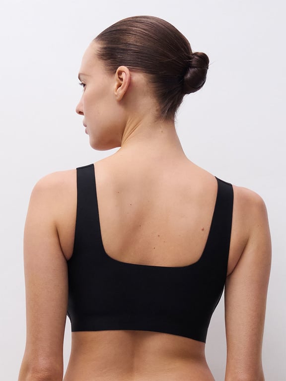 Softstretch Power Scoop Neck Bralette Black - 4