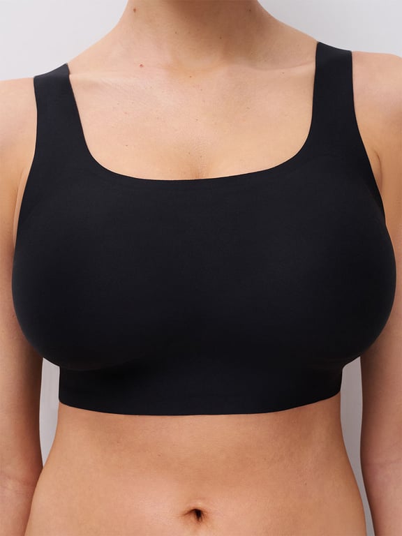 Softstretch Power Scoop Neck Bralette Black - 5