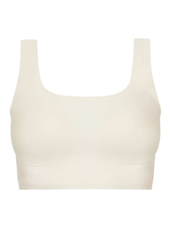 Chantelle | SoftStretch Power - Softstretch Power Scoop Neck Bralette Ivory - 2