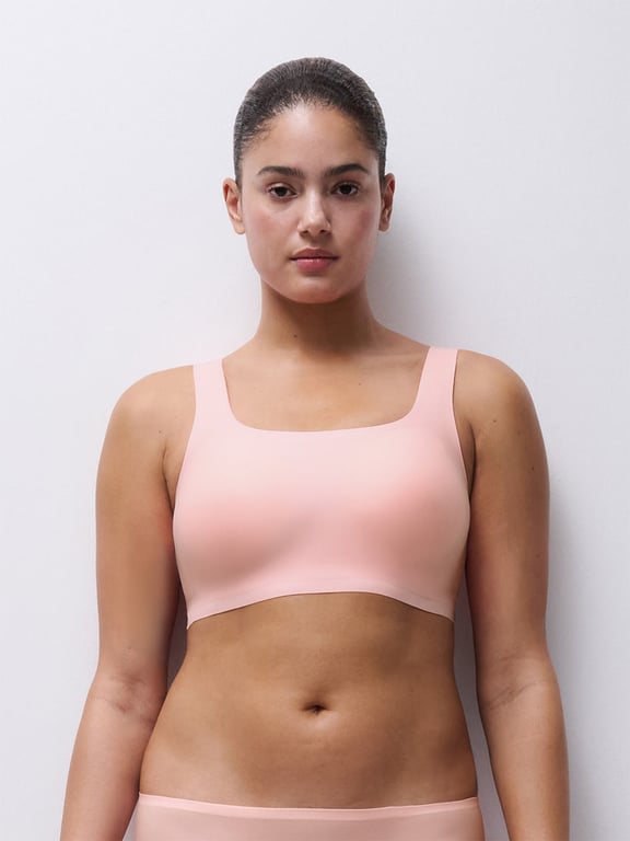 Softstretch | SoftStretch Power - Softstretch Power Scoop Neck Bralette Petal Pink - 1