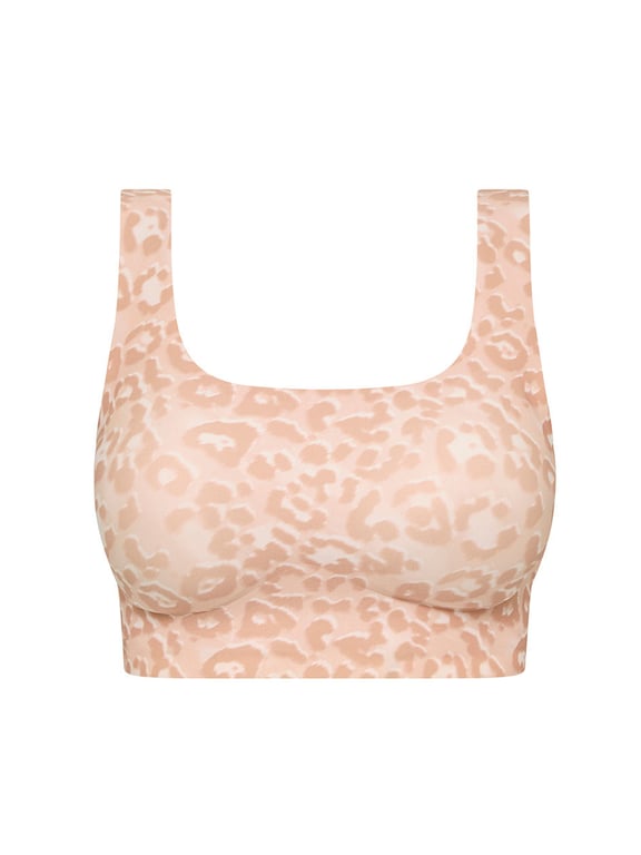 Softstretch | SoftStretch Power - Softstretch Power Scoop Neck Bralette Leo Blush - 2