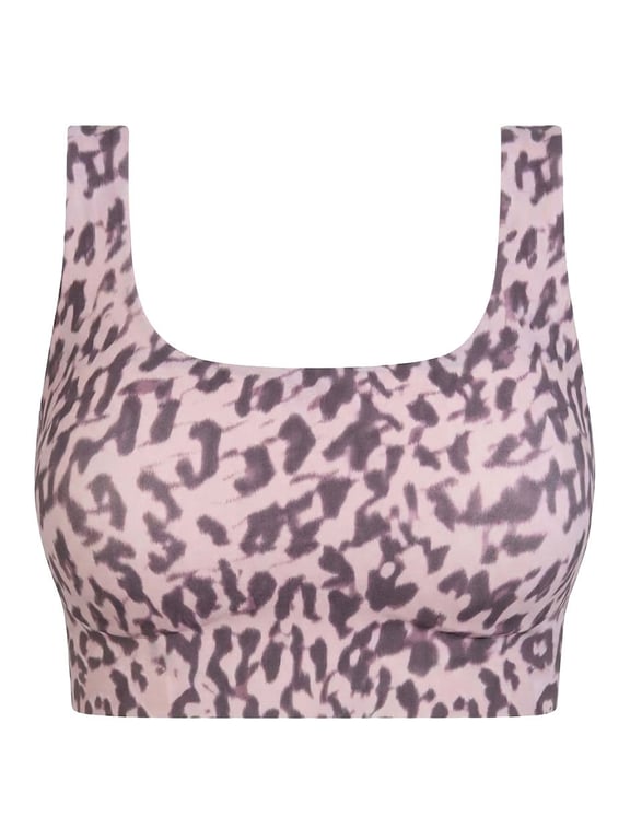 Chantelle | SoftStretch Power - Softstretch Power Scoop Neck Bralette Blurry Panther - 2
