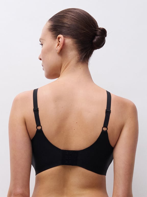 Softstretch Power V-Neck Wireless Support Bra Black - 4