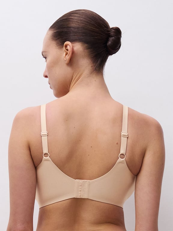 Softstretch Power V-Neck Wireless Support Bra Nude Blush - 4