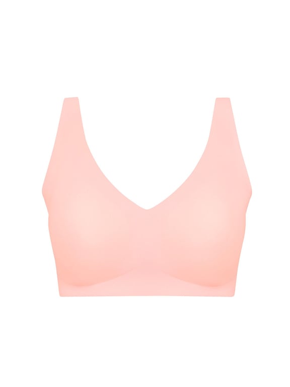 Softstretch | SoftStretch Power - Softstretch Power V-Neck Wireless Support Bra Petal Pink - 2