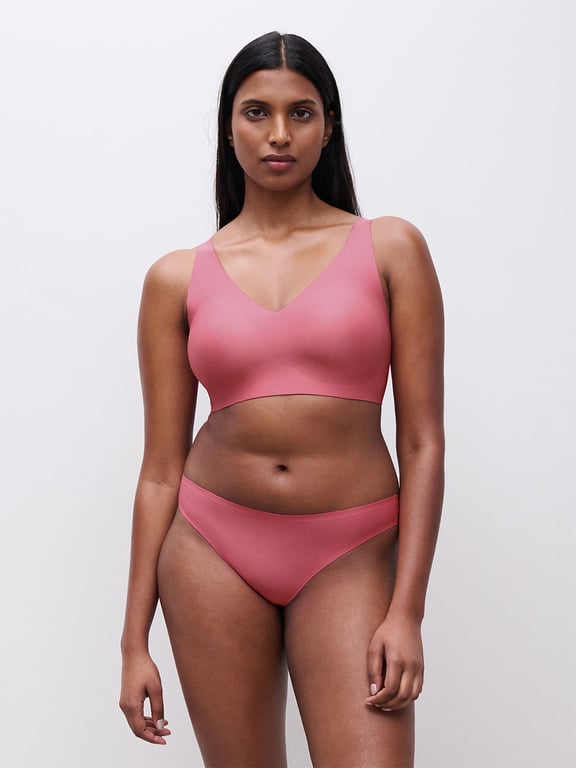 Softstretch Power V-Neck Wireless Support Bra Gardenia - 7