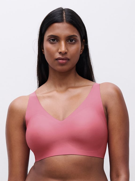 Softstretch Power V-Neck Wireless Support Bra Gardenia - 3
