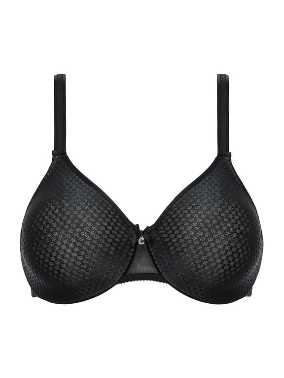 C Magnifique Nouveau Seamless Unlined Minimizer Bra Black - 1