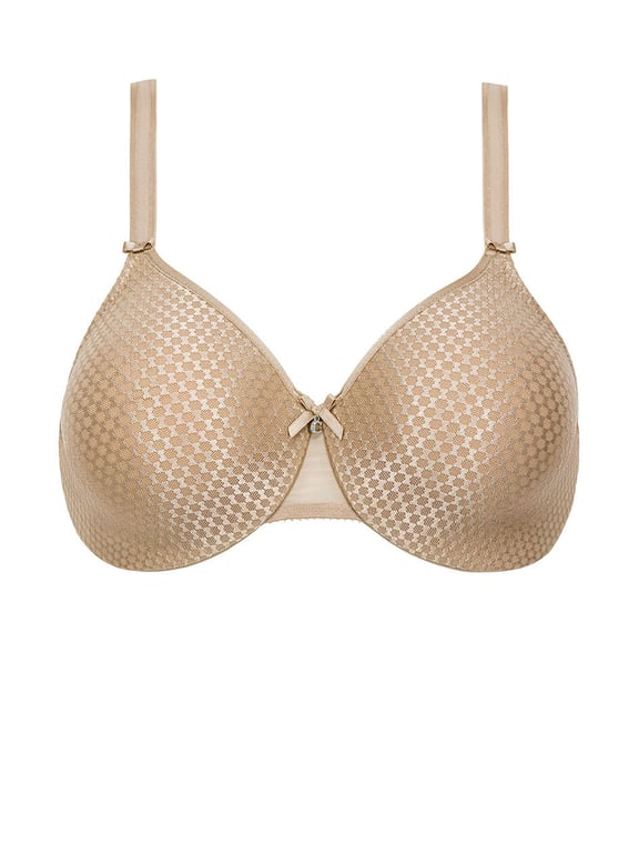 C Magnifique Nouveau Seamless Unlined Minimizer Bra Nude Sand - 1