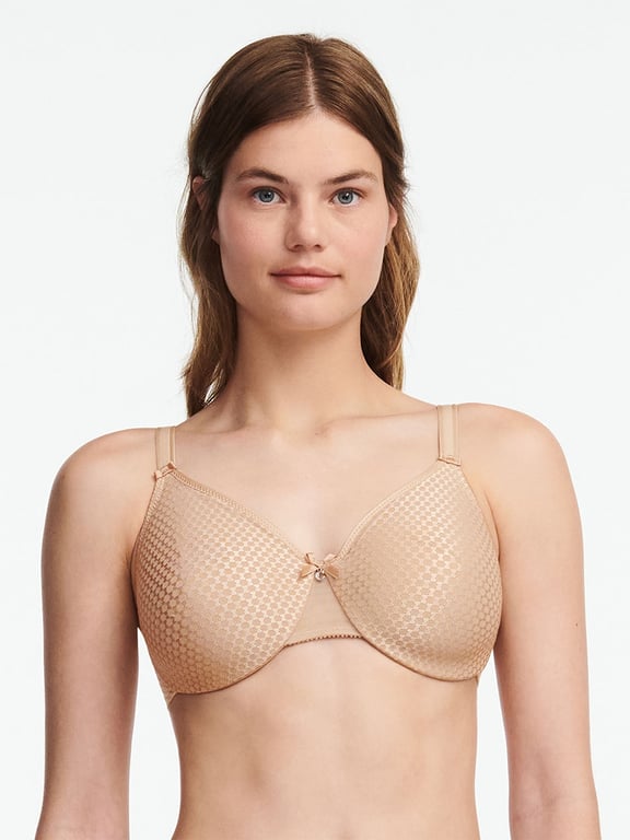 C Magnifique Nouveau Seamless Unlined Minimizer Bra Nude Sand - 0