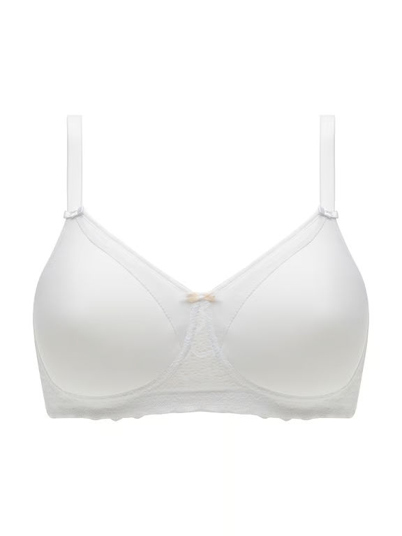 Chantelle | Merci - Merci Custom Fit Wireless Bra with Pocket White - 2