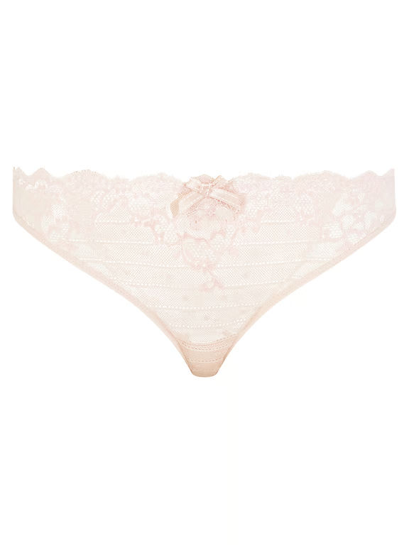 Chantelle | Rive Gauche - Rive Gauche Lace Bikini Rose Petal Nude - 2