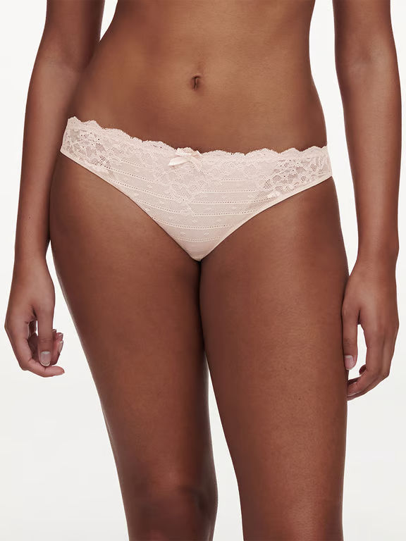 Rive Gauche Lace Bikini Rose Petal Nude - 0