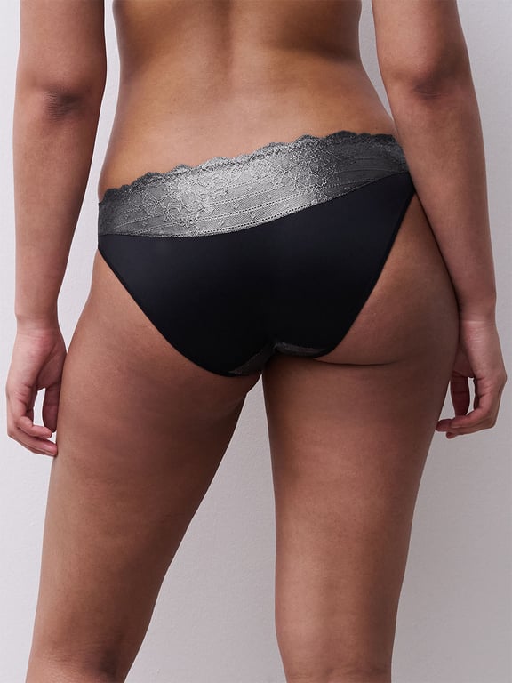 Rive Gauche Lace Bikini Metallic Effect - 2