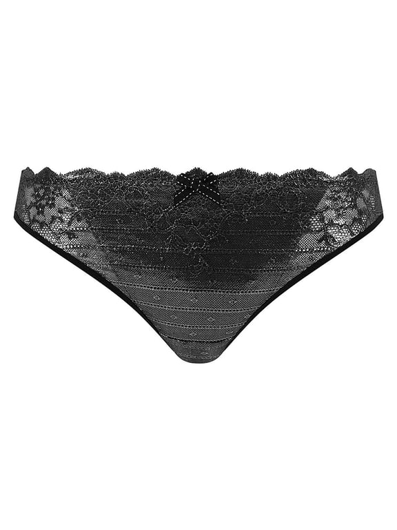 Rive Gauche Lace Bikini Metallic Effect - 1