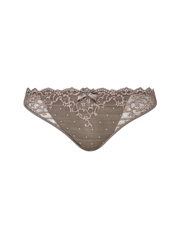 Chantelle | Rive Gauche - Rive Gauche Lace Bikini Bronzed Taupe/Rose - 2