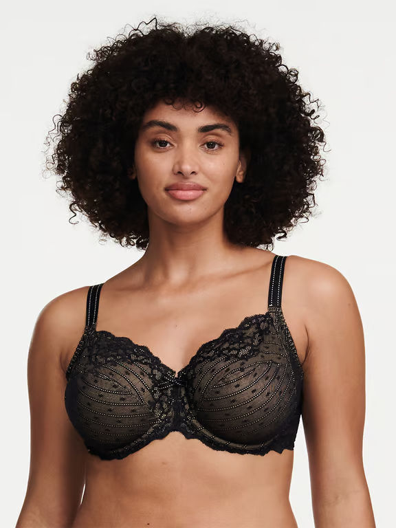 Rive Gauche Full Coverage Unlined Bra Black - 2