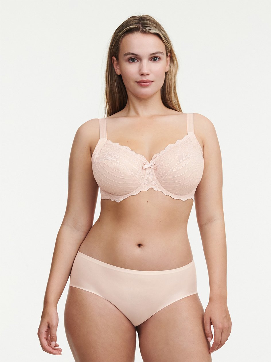 Rive Gauche Full Coverage Unlined Bra Rose Petal Nude