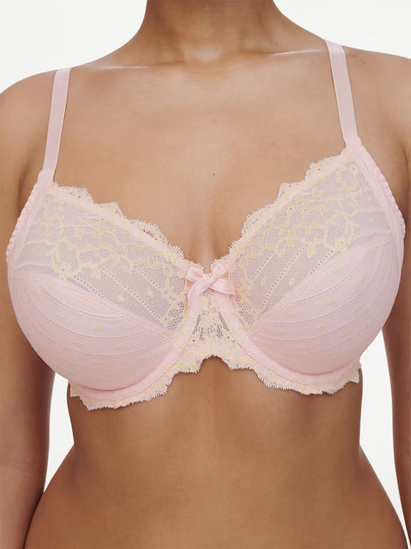 Rive Gauche Full Coverage Unlined Bra Waterlily Pink/Sunflower - 5