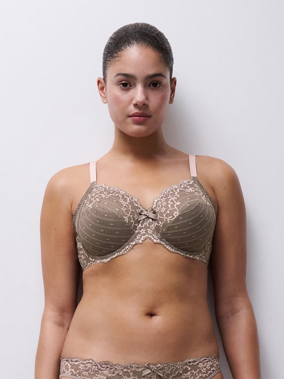 Chantelle | Rive Gauche - Rive Gauche Full Coverage Unlined Bra Bronzed Taupe/Rose - 1