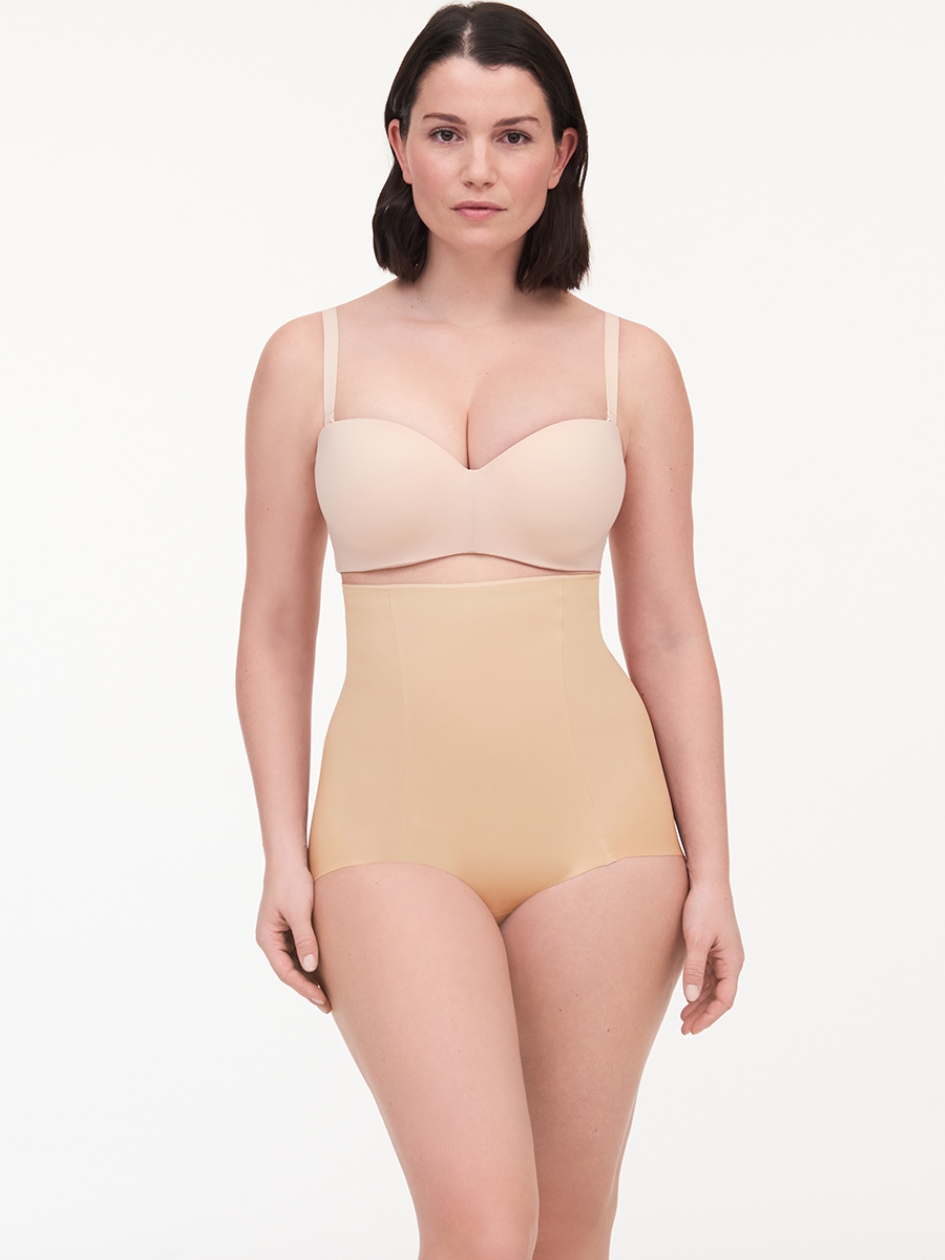 Basic Shaping High Waist Brief Nude Sand