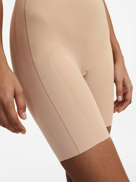 Basic Shaping Open Bust Mid-Thigh Shaper Nude Sand - 5
