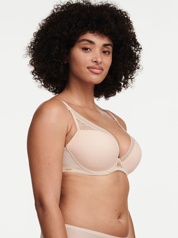 Festivité Lace Plunge Bra Nude Blush - 2