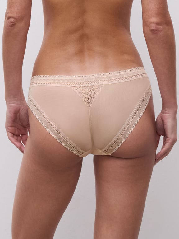 Festivité Lace Cheeky Bikini Nude Blush - 2