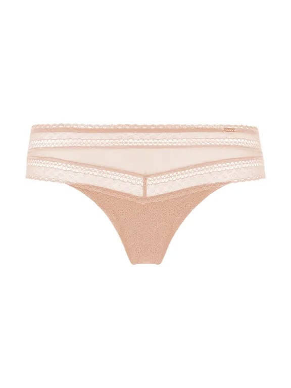 Chantelle | Festivité - Festivité Lace Cheeky Bikini Nude Blush - 2