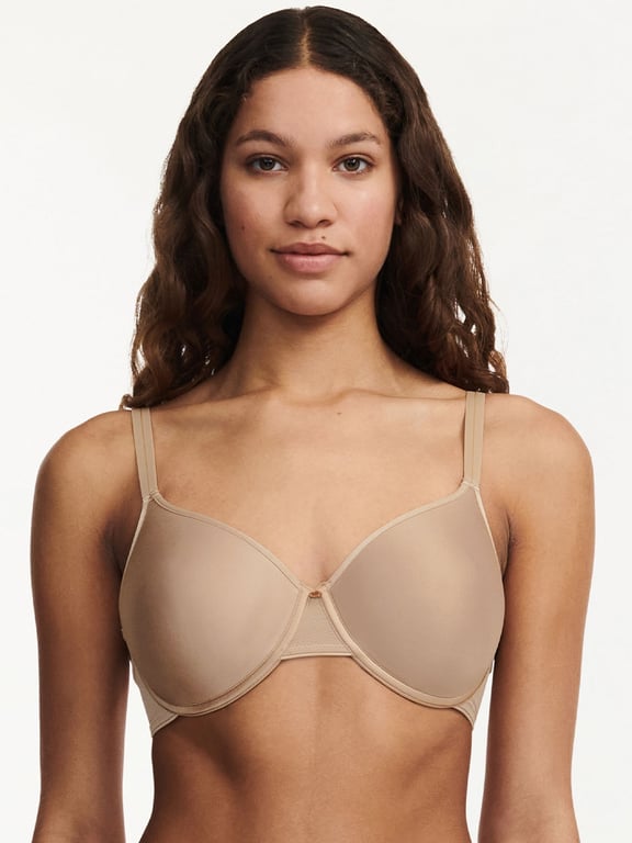 Invisible Inside-out Non-Wired<br> Padded Bra Blue Pearl