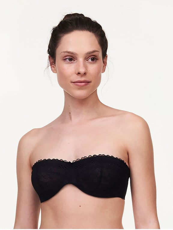 Bandeau Bra - Black