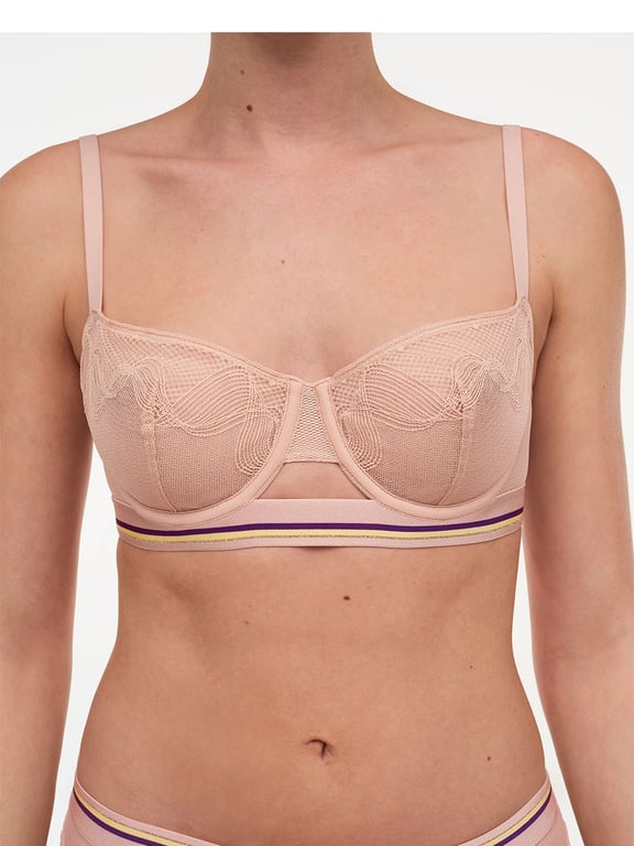 Paola Lace Unlined Demi Bra, Passionata designed by CL Nude Rose