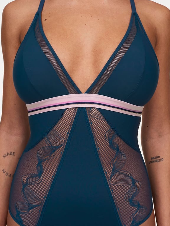 Paola Bodysuit, Passionata designed by CL Deep Blue - 2