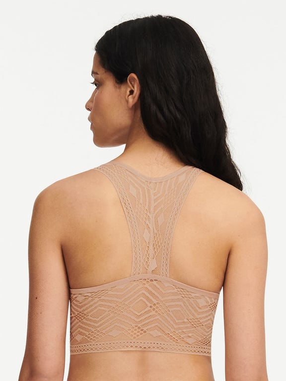 Elainilye Fashion Bras For Women Wireless Lace Comfortable Breathable Bra  Clear Bra Straps Bra 