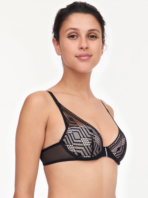 Ondine Lace Plunge Contour Bra, Passionata designed by CL Black - 2