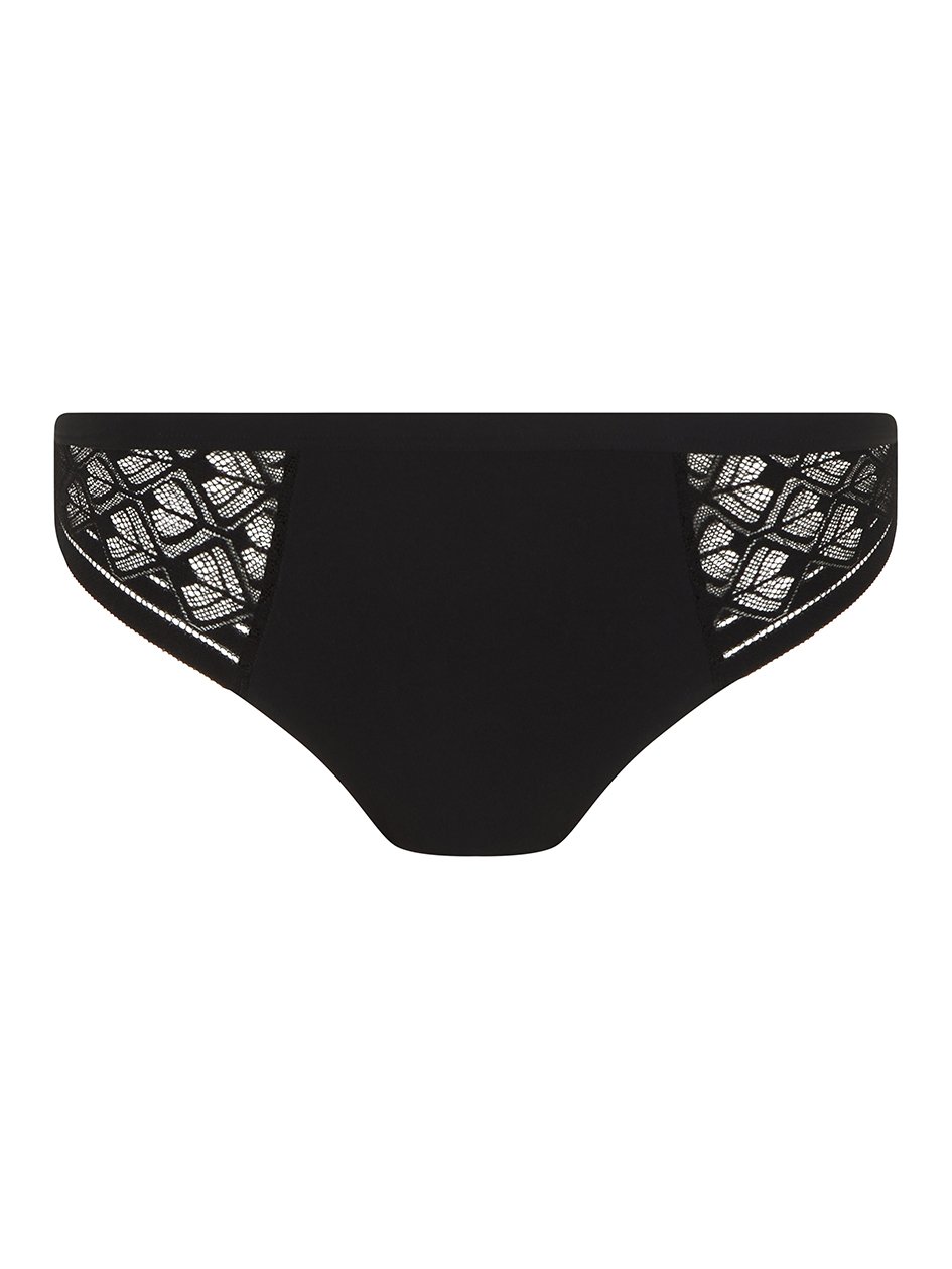 Ace Mid Rise Bikini Black