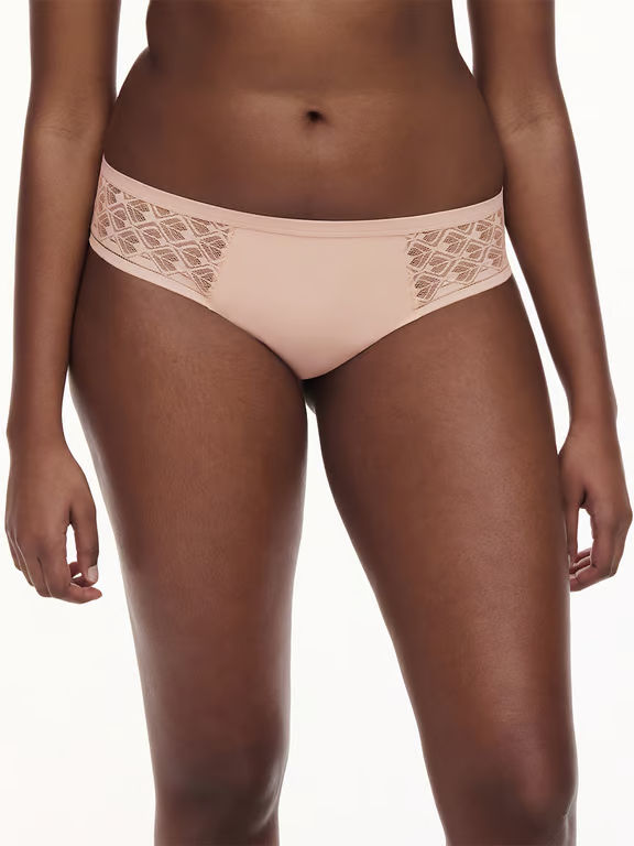 Ace Mid Rise Bikini Nude Blush - 0