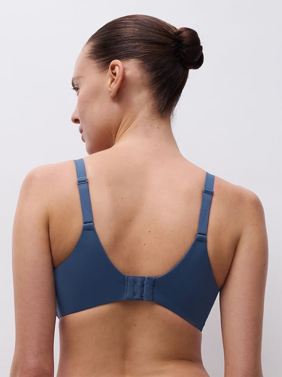 Ace Plunge Unlined Bra Jeans Blue - 2