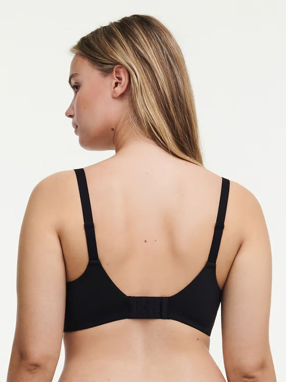 Ace Plunge Unlined Bra Black - 3
