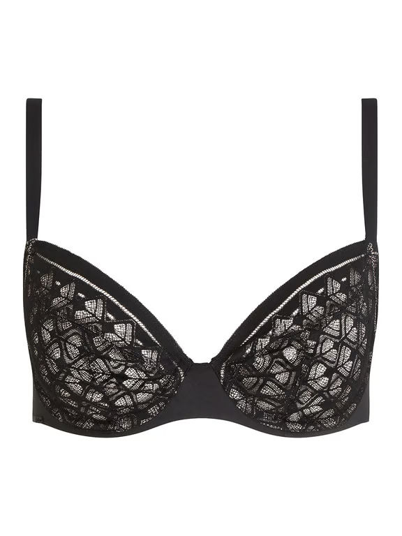 Chantelle | Ace - Ace Plunge Unlined Bra Black - 2