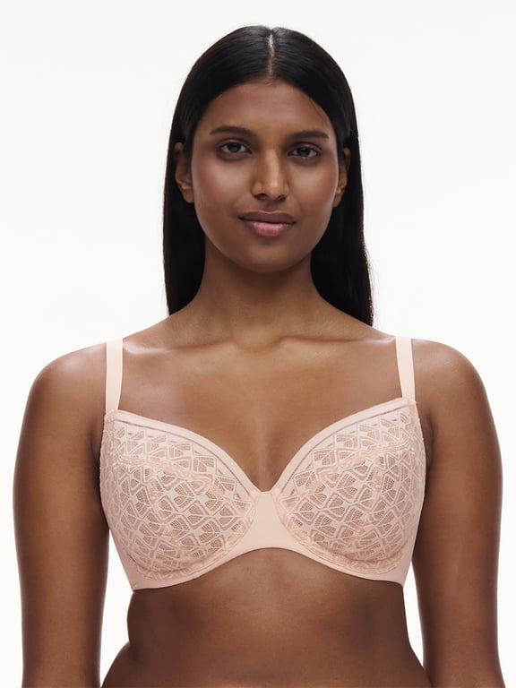 Ace Plunge Unlined Bra Nude Blush - 0