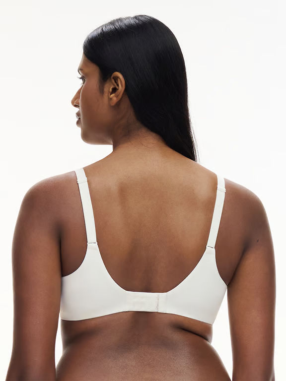 Ace Plunge Unlined Bra Milk - 2