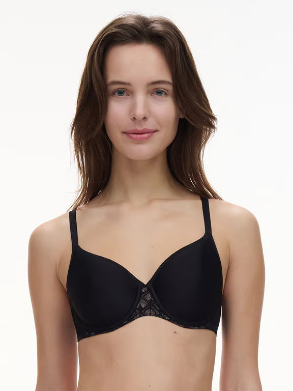 Chantelle | Ace - Ace Smooth Lightweight T-Shirt Bra Black - 1
