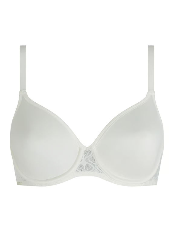Ace Smooth Lightweight T-Shirt Bra Milk - 1