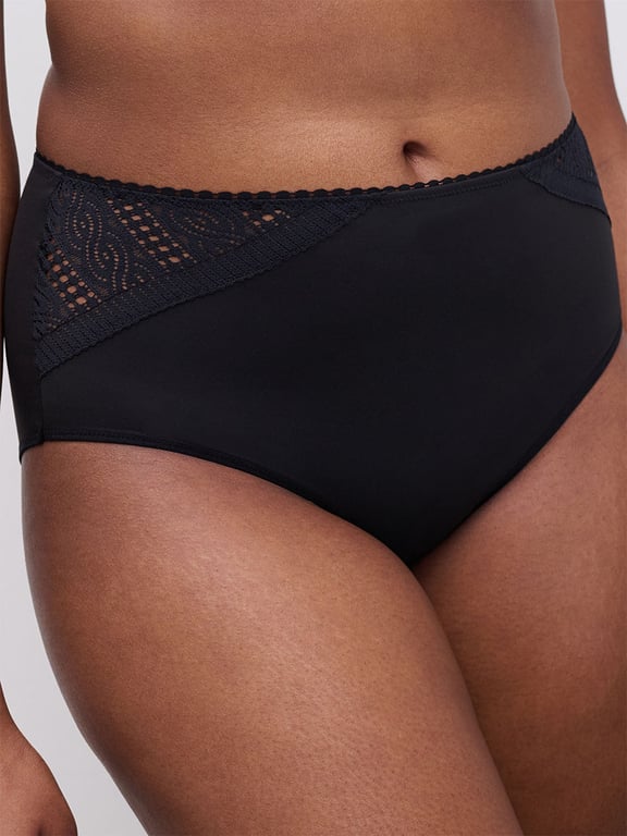 Easy Support High Waist Support Brief Black - 3