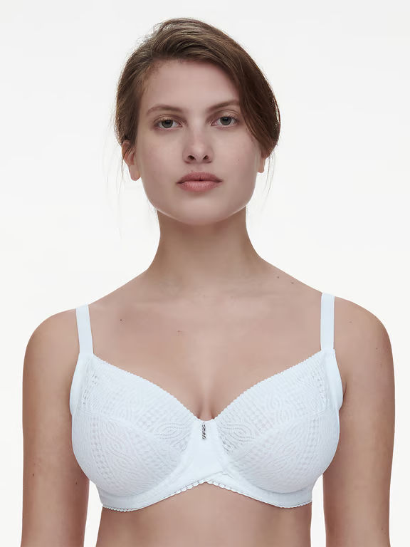 Easy Support Full Coverage Unlined Bra White - 2