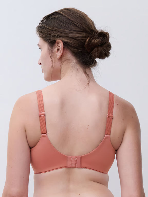Easy Support Full Coverage Unlined Bra Rose Canyon - 3